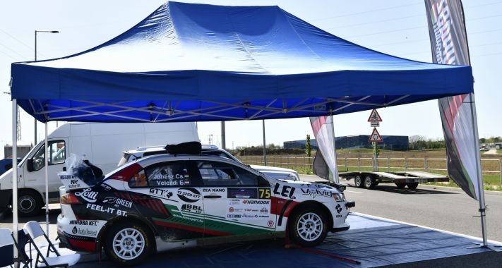 Eszter & Csabi a Rally Hungary-n