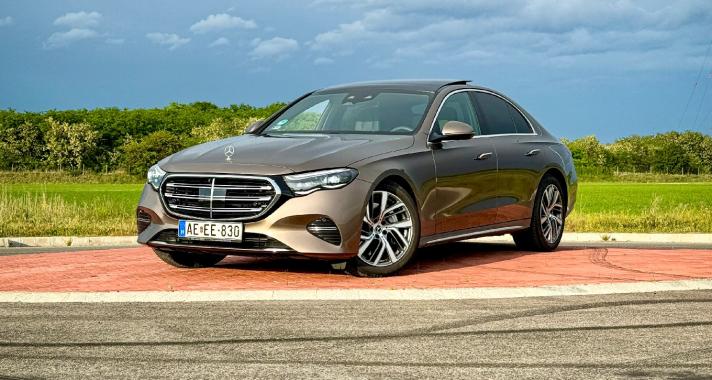 Álló csillag az autógyártásban – Mercedes-Benz E 220 D Exclusive