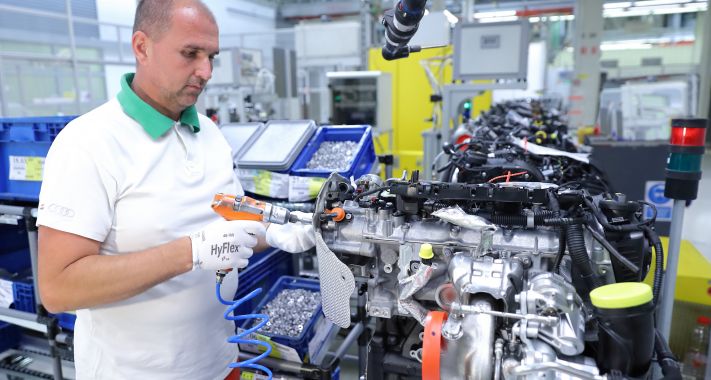38 millió motor az Audi Hungariánál