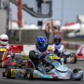 Beni és Ákos a Slovak Karting Centerben