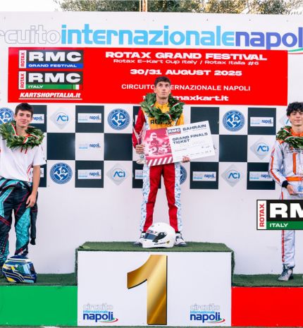 Madaras Ákos: Ezüstös siker a Rotax Grand Festivalon.