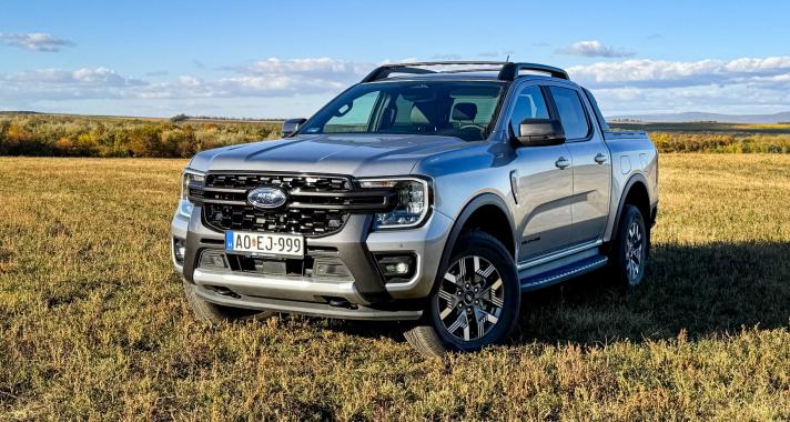 A legtakarékosabb Ranger - Ford Ranger Plug-in Hybrid Wildtrak