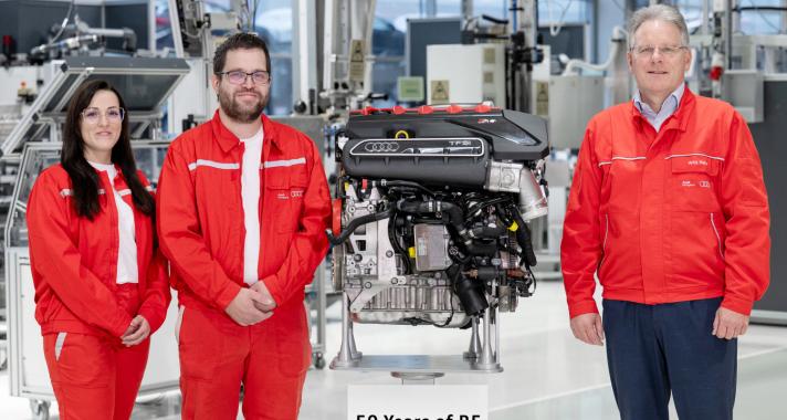 50 éves az öthengeres motor – Legenda az Audi Hungáriától