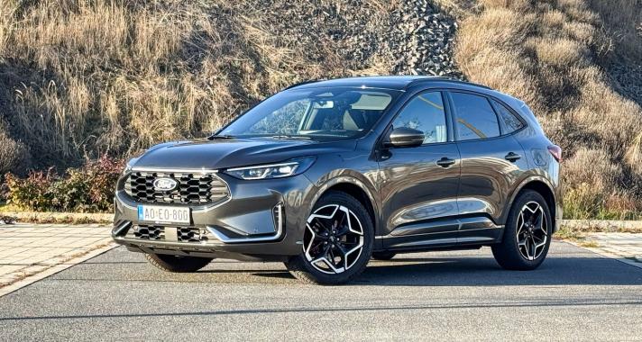 Minden a helyén – Az új Ford Kuga Hybrid ST-Line teszt: A SUV, amiben végre igazán kényelmesen elférünk