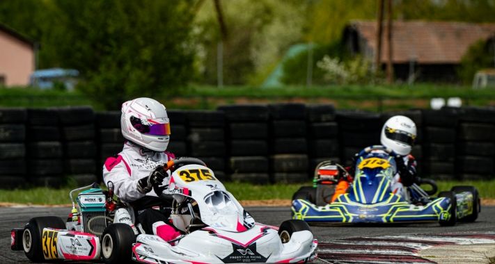 Gokart - Nagy Ádám: Bronzérem a szezonnyitón