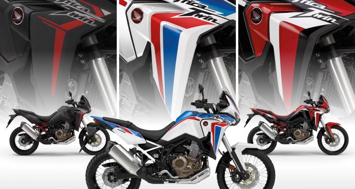 Az Africa Twin klasszikus fényezéssel, a CB650R és CBR650R EURO5-ös erőforrással csatlakozik a Honda 2021-es éves modellcsaládjához