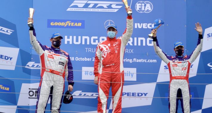 Bravúros előzések után dobogó a Hungaroringen!