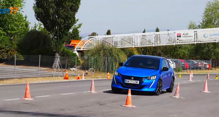 Peugeot e-208 futómű-teszt: sportos és biztonságos