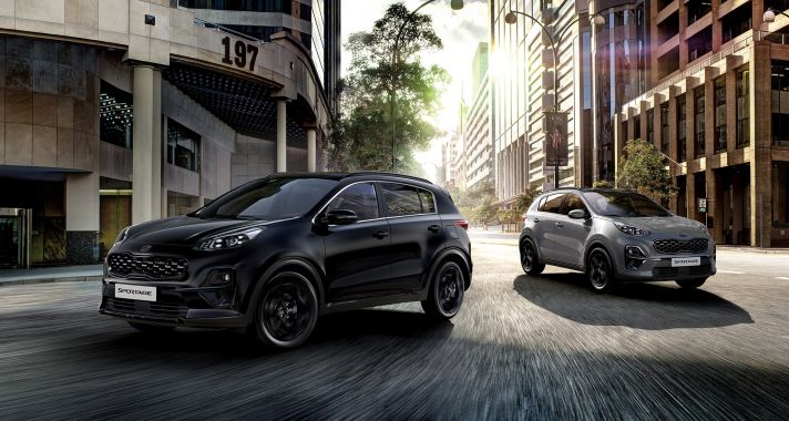 A Kia bemutatja a Sportage Black Edition-t