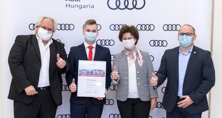 Magyar szakmunkástanuló a Volkswagen Konszern legjobbjai között