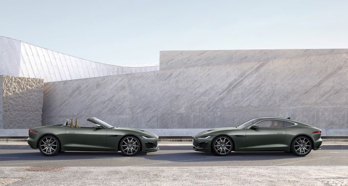 A Jaguar az új F-Type Heritage 60 Edition különkiadással ünnepli a legendás E-Type hatvanadik születésnapját
