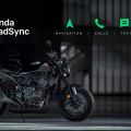 Honda Smartphone Voice Control rendszer és Honda RoadSync alkalmazás motorkerékpárokhoz