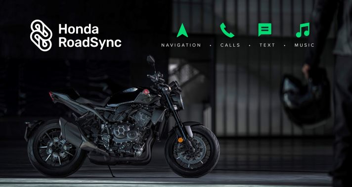 Honda Smartphone Voice Control rendszer és Honda RoadSync alkalmazás motorkerékpárokhoz