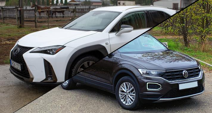 Értelem és érzelem  – Lexus UX vs. VW T-Roc