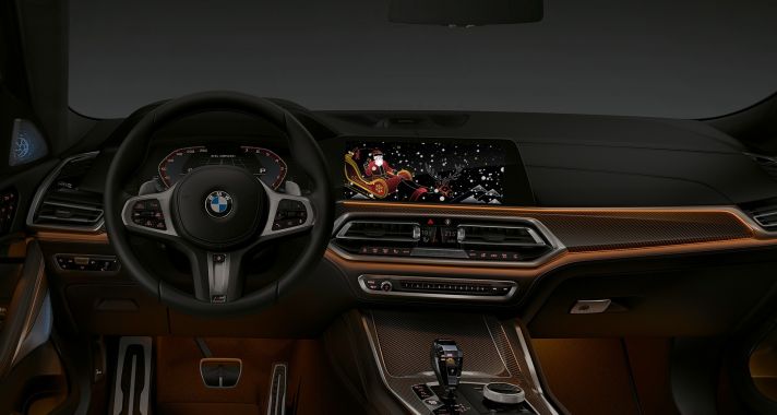 A BMW modellek is ünnepi hangulatban várják a karácsonyt