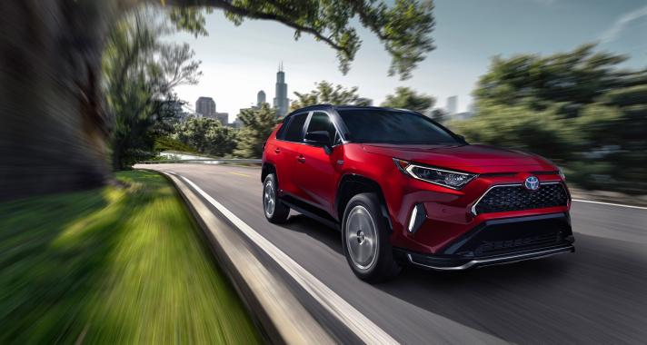 Los angelesben bemutatkozott a vadonatúj toyota rav4 plug-in hyibrid