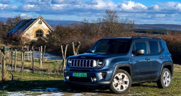 Felmenők génjei – Jeep Renegade 4xe – Plug-in Hybrid