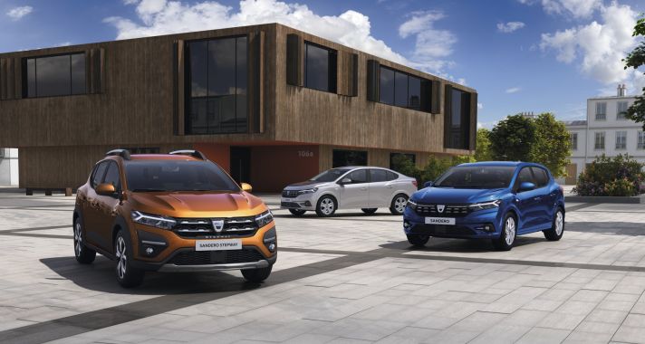 HAZÁNKBAN IS BEMUTATKOZOTT AZ ÚJ DACIA SANDERO, SANDERO STEPWAY ÉS Logan