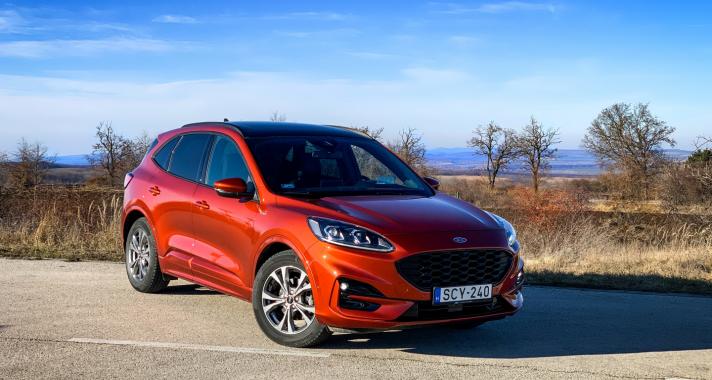 Hybrid is, dízel is – Ford Kuga 2.0 EcoBlue mHEV ST-Line X M6