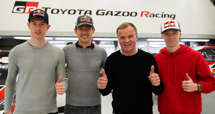 Ogier, Evans és Rovanperä írhatja tovább a Toyota Motorsport aranykorát