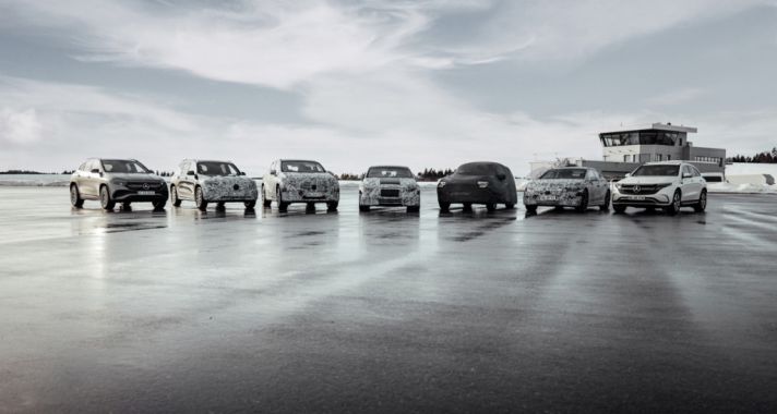 Az új Mercedes-Benz EQS akkumulátorai és töltési koncepciója