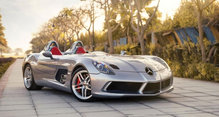 Nincs pénz tetőre - Mercedes-Benz SLR Stirling Moss