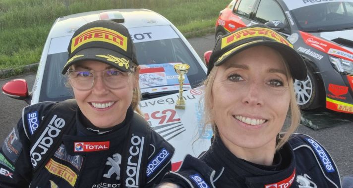 Harmadik helyen zárta az Ózd-Eger Rally-t a Hungarian Peugeot 208 Cupban Vogel Adrienn és navigátora Notheisz Ivett