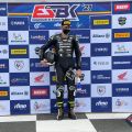 Vírusfertőzés után állt dobogóra Kovács Bálint a spanyol superbike bajnokságban