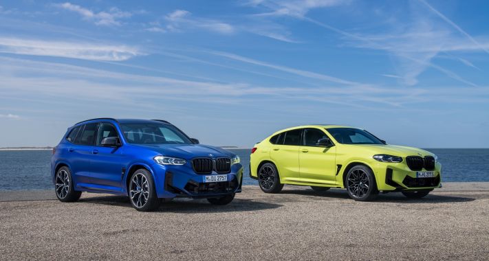 Az új BMW X3 M Competition és az új BMW X4 M Competition