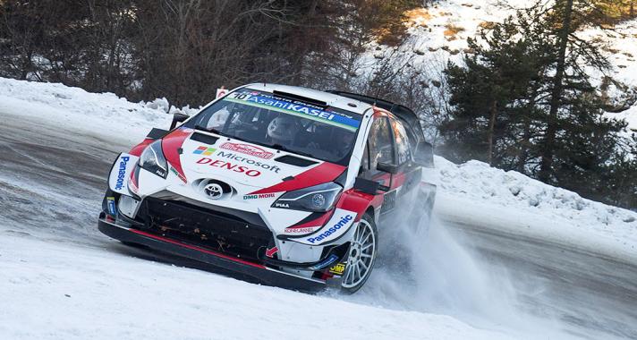 Most hétvégén, Monte Carloban esik át a Toyota új wrc csapata a tűzkeresztségen