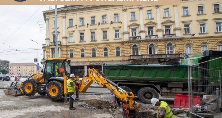 BKK: gyorsítják a Blaha Lujza tér felújítását