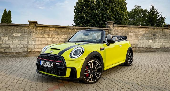 Csak az élvezet végett – Mini JCW Cabrio 2021