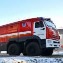 Orosz nehézsúlyú tűzoltóautó - KAMAZ-6560