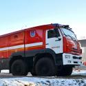Orosz nehézsúlyú tűzoltóautó - KAMAZ-6560